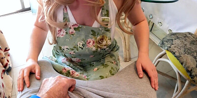 Stepson tricks stepmom into thinking she needs to practice sex with stepson to make her husband glad