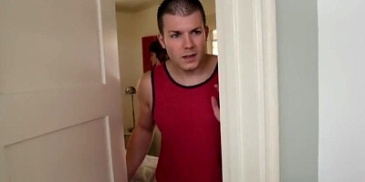 Son Caught his Slutty Stepmom Cheating on Dad!