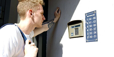 TUTOR4K. Blonde teacher got a lesson from angry student at his home