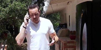 Aaliyah Hadid blows a lucky pool boy and jumps on his hard cock