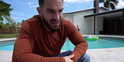 Cheating housewife Victoria Lobov is fucking with her neighbor