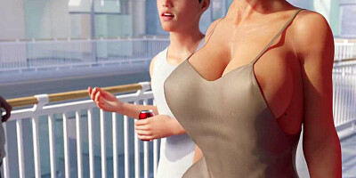 DobermanS - Cougar HOTWIFE fucks huge cock stud in front of hubby - Cora 06 Wife 3D Hentai