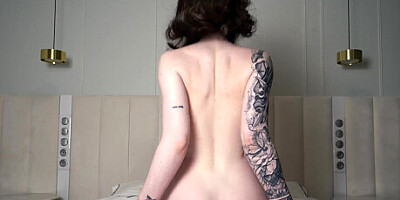 Sexy girl with big ass sucks cock insatiably and then rides it until she has an orgasm 4K60FPS