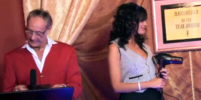 An even group sex between four sluts and four hard cocks