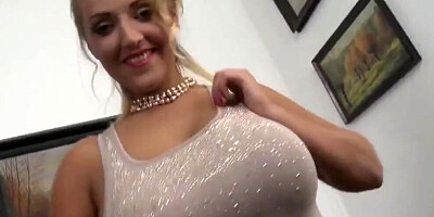 Stepmom with shaved pussy