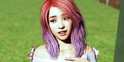 Gameplay of an adult 3D game with some lovely babes