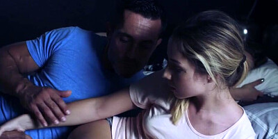 Perverted daddy needs some love from his daughter's best lady friend