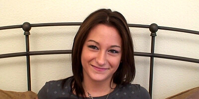 Lovely college chick is getting banged and filmed in a POV-style by her partner