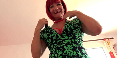 AuntJudysXXX - Your Busty GILF Stepmom Mrs. Linda lets you Cum in her Mouth (POV)