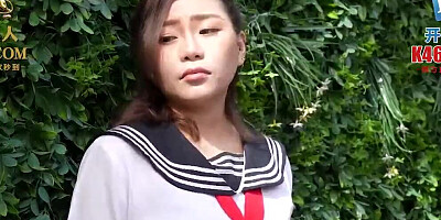 Cute skinny girl have sex for the first time with her big dick step-brother