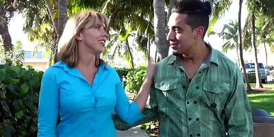 Karups - Busty MILF Amber Chase Fucks her Son in Law