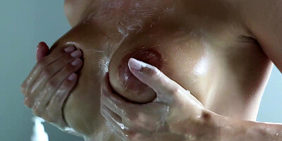 Gorgeous Kortney Kane takes a hard cock in the bathroom
