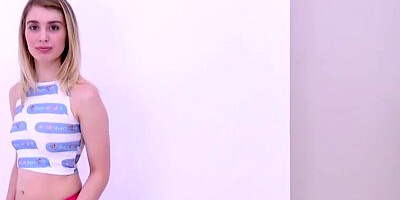 Super Cute Step Sister sent at audition