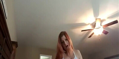 SLUTTY REDHEAD STEPMOM VIRTUAL SEX JOI