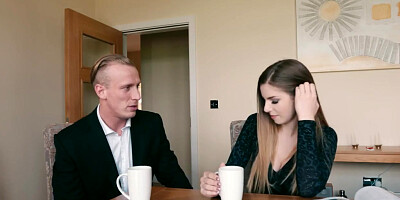 A Busty Stella Cox Practices Anal in Cuckold