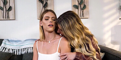 Cory Chase teaches her stepdaughter how to lick wet pussy