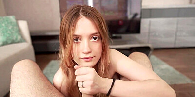 Stepsis shaved her pussy for the first time