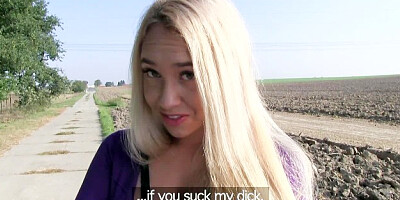 PublicAgent Teen Blonde with the Real Big Boobs