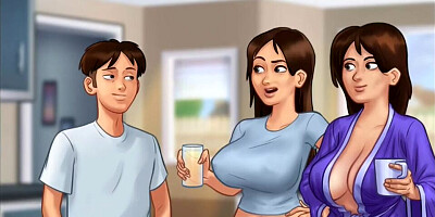 Summertime Saga Cap 2 - Sexy Photo Shoot for My Stepsister