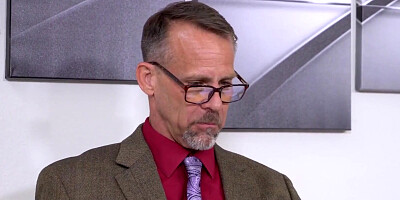 Foxy girl blows a naughty professor and gets fucked to the balls