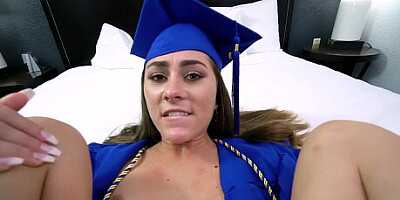 Cute Stepsis Takes A Hot Load In Her Mouth