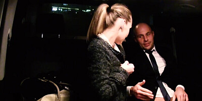 Leny Evil and Jenny Simons are fucking in the limo