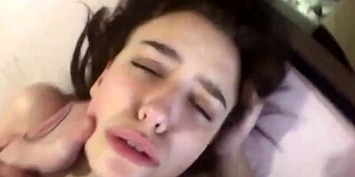 Amateur chick gives handjob and gets shagged hard in homemade video