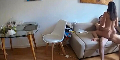 horny amateur couple gets fuck with a hidden cam