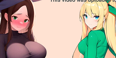 Witchy friends decide to visit you in prison to get your semen. JOI fantasy hentai in Spanish.