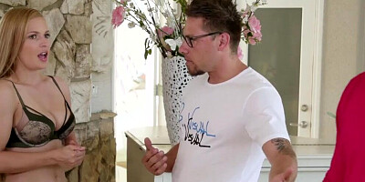 Sloan Slips & Slides right onto Derrick's Dick!