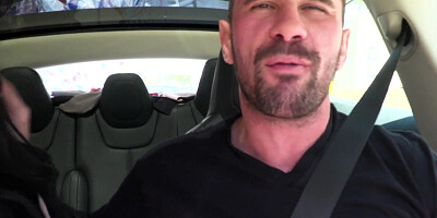 French stud has another smoking hot babe at his place who is ready for sex
