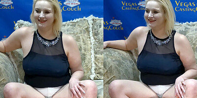 Ass Fucked - Throat Fucked Pussy Fucked - Blonde Babe First Ever Porn In Vegas Casting