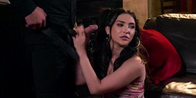 Jane Wilde moans loudly as hard cock penetrates her asshole