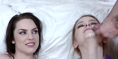 Nasty foursome in a stepdaughter swap scene