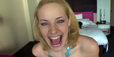 18yo Ally Ann Bounces Her Bubble Butt On A Big Dong