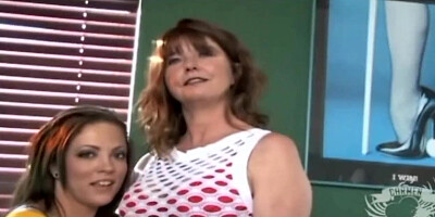 Young Carmen Valentina Learns to Ride a Sybian with Dee Delmar