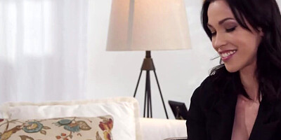 Fantasy Massage: Big stacked slutty wife having sex with travelling saleswoman on PornHD