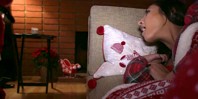 Gianna Dior gets Dildo & Dick for Christmas from Stepdad