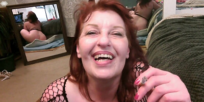 V 391 Jims Kisses Part Deux Cum on my Smoky Mouth