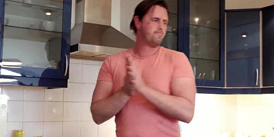 Cute babe is riding her stepdad's cock on the couch