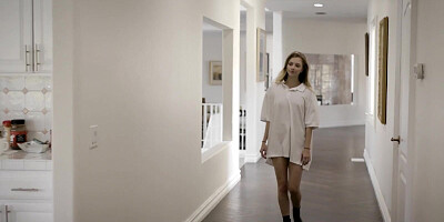 Aroused old gentleman is using his long cock on the pussy of his teen stepdaughter