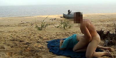 Anal fucking big ass on island