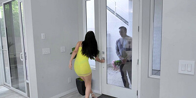 Charming chicks Aiden Ashley & Jazmin Luv are having 3way with a guy