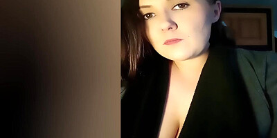 Step Mommy encourages her step son - Solo JOI