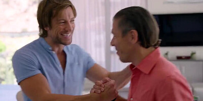 Riley Reid, Abella Danger & August Ames enjoy in group shag