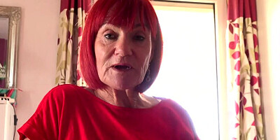 AuntJudysXXX - Your 64yo Busty GILF Stepmom Mrs. Linda Catches You Watching Porn (POV)