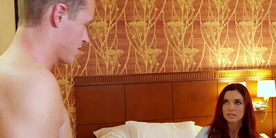 Liza Rowe is a charming teen brunette with small tits, who likes sex from the back
