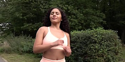 Public Agent Fitness model Liv Revamped fucked in garage for cash