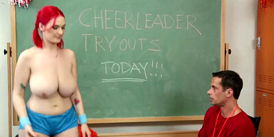 RealityJunkies Big Titted Siri rides cock in locker room