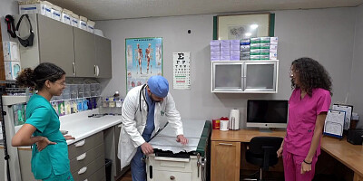 You Undergo The Procedure At Doctor Tampa With Nurse Aria Nicole’s Gloved Hands